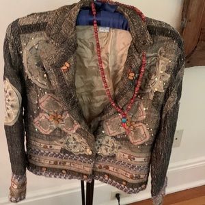 Another Sandy Starkman jacket,size M.Fall/Winter colors!